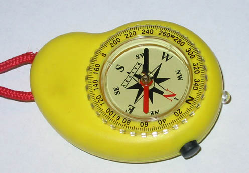 keychain compass